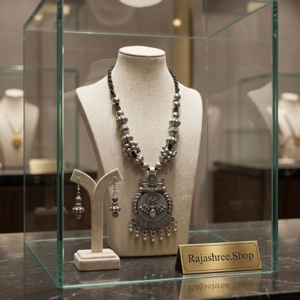 sliver necklaces & pendants for woman Rajashree.Shop