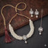 Teejh Bandhan Light Gold Necklace Set