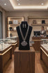 Buy Panash Silver Toned Oxidized Necklace